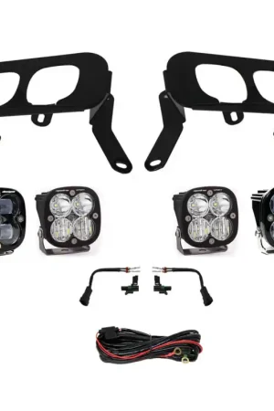 Wholesale Baja Designs 14-15 Silverado 1500 White Fog Pocket Kit - Amber