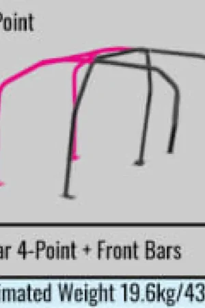 Modern Cusco D1 Chromoly 4/5-Pssgr 6-PT DASH-THRU Roll Cage Subaru GRB STi 08-14 (S/O/No Cancel) CUSCO BLUE