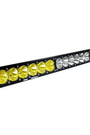 Budget Baja Designs OnX6 Arc Series Dual Control Pattern 30in LED Light Bar - Amber/White