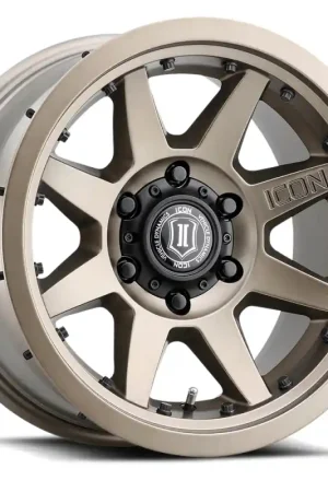 ICON Rebound Pro 17x8.5 6x5.5 0mm Offset 4.75in BS 106.1mm Bore Bronze Wheel Certified