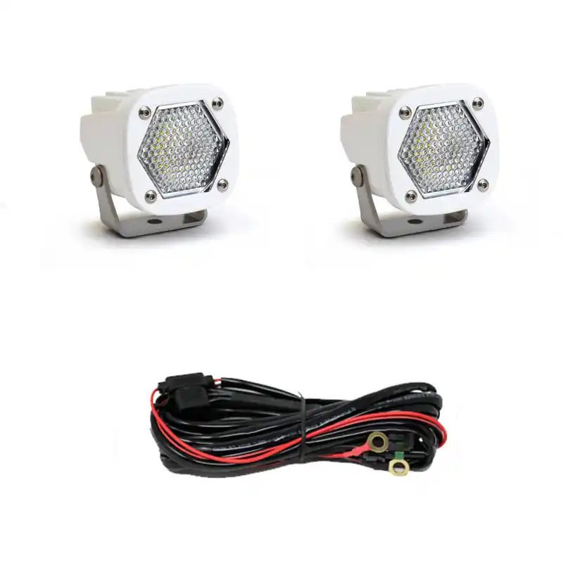 Baja Designs LED Light Pods S1 Work/Scene White Pair Special Discount