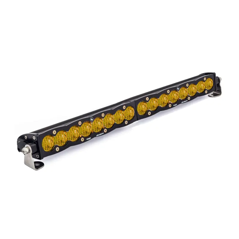 Baja Designs S8 Series Wide Driving Pattern Straight 20in LED Light Bar - Amber Handmade