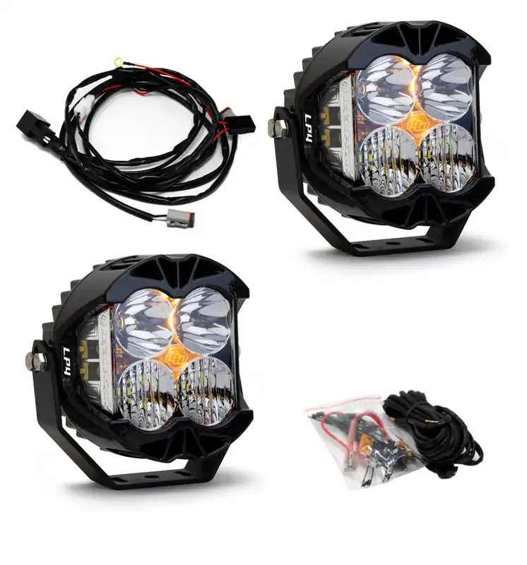 Flash Sale Baja Designs LP4 Pro Driving/Combo LED - Clear (Pair)