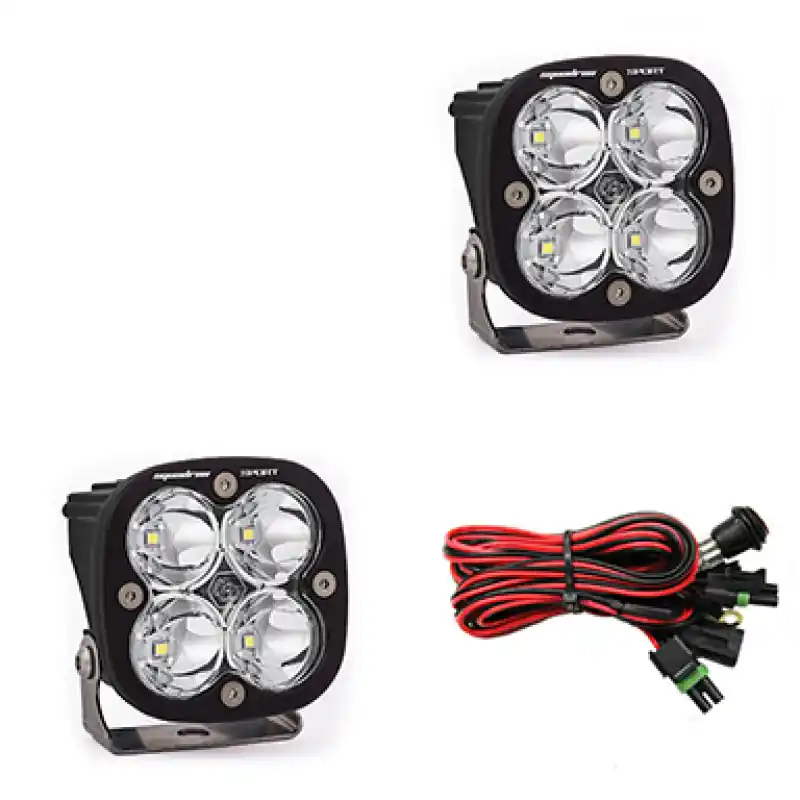 Baja Designs Squadron Sport Spot LED Light Pods - Clear Hot Picks
