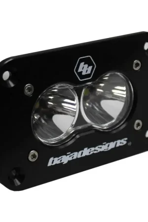 No Minimum Order Baja Designs S2 Sport Flush Mount Spot Pattern LED Work Light - Clear