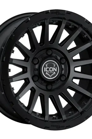 ICON Recon Pro 17x8.5 5 x 150 25mm Offset 5.75in BS Satin Black Wheel Modern