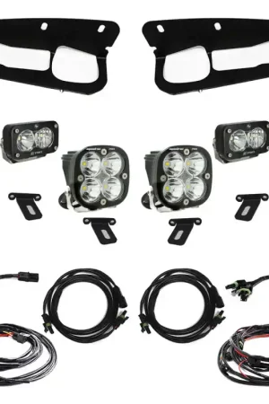 Affordable Baja Designs 21-22 Ford Bronco w/Steel Bumper S2 SAE Pro Fog Pocket Light Kit w/Upfitter - Amber