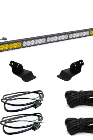 Baja Designs 2021+ Ford Bronco Roof Light Bar Kit 50 inch Onx6+ Dual Control w/Upfitter Viral
