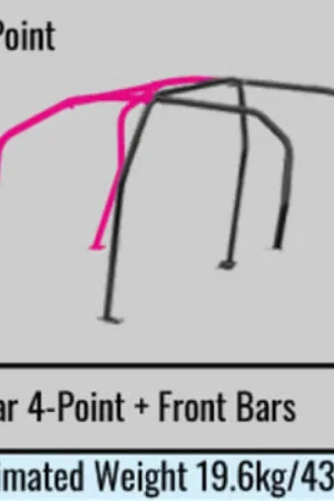 Cusco Roll Cage 6pt Dash Escape 2 door Non-Sunroof 4 Passenger R32 Skyline (S/O / No Cancel) Genuine