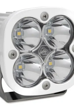 Top Pick Baja Designs Squadron Sport Spot Pattern White LED Light Pod - Clear