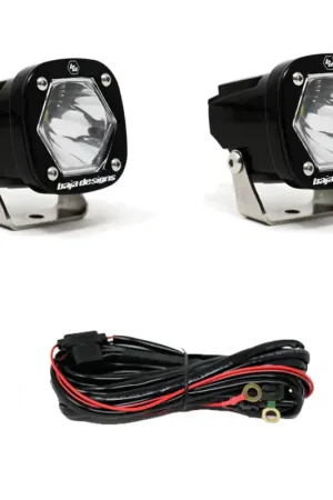 Secure Checkout Baja Designs S1 Spot LED Light w/ Mounting Bracket Pair