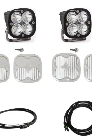 Baja Designs 2021+ Ford Bronco A Piller Light Kit Squadron Pro Spot w/Upfitter Hot Deal