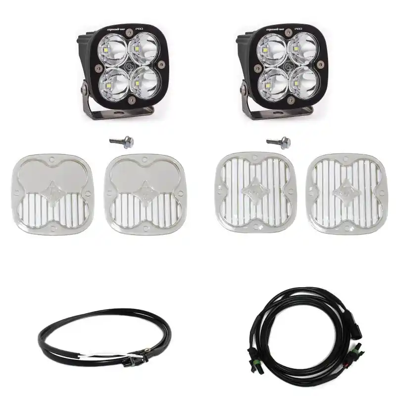 Baja Designs 2021+ Ford Bronco A Piller Light Kit Squadron Pro Spot w/Upfitter Hot Deal