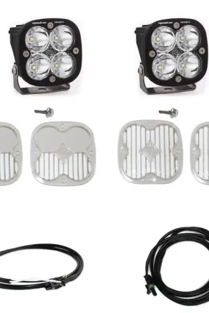 Baja Designs 2021+ Ford Bronco A Piller Light Kit Squadron Sport Spot w/Upfitter Instant Buy