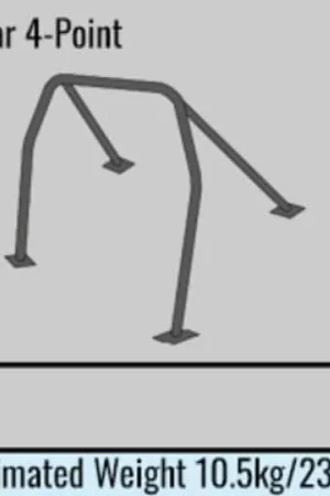 Cusco Chro-moly Roll Cage 4P NA6 HARD TOP (S/O / No Cancel) Discount