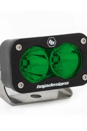 Flash Sale Baja Designs S2 Sport Spot Pattern LED Work Light - Green