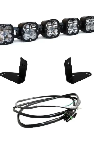 New Release Baja Designs 2021+ Ford Bronco 6 XL Linkable Light Bar Kit Steel Bumper Mount w/Upfitter