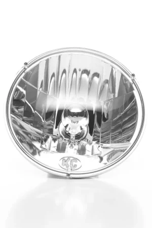 KC HiLiTES Universal/97-06 Jeep TJ 7in. Halogen H4 DOT Approved Headlight 55/60w Lexan (Single) New Arrival