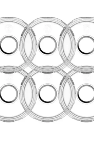 KC HiLiTES Cyclone V2 LED - Replacement Lens - Diffused - 6-PK Viral