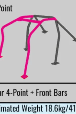 Cusco Cage 6pt Chromoly Dash Escape 2 Passenger Suzuki Swift (ZC31S) Price Drop