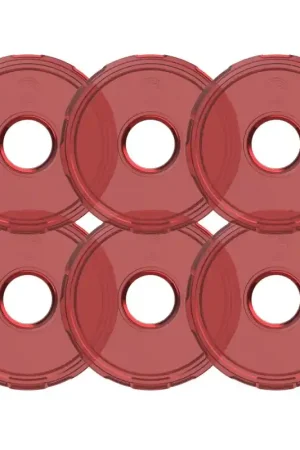 KC HiLiTES Cyclone V2 LED - Replacement Lens - Red - 6-PK Express Delivery