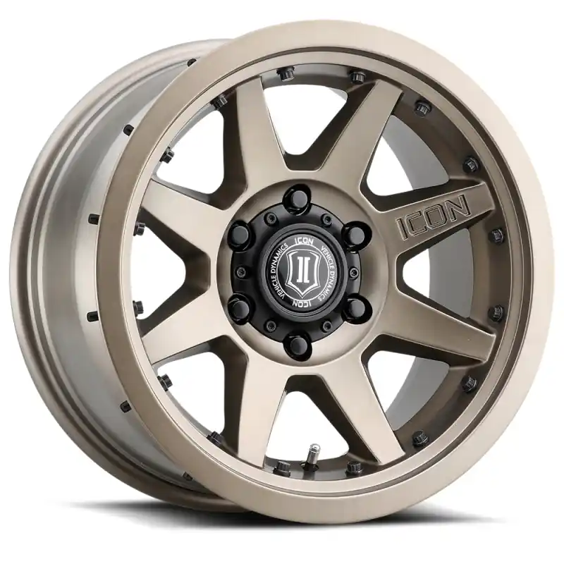 ICON Rebound Pro 17x8.5 6x135 6mm Offset 5in BS 87.1mm Bore Bronze Wheel Special Offer