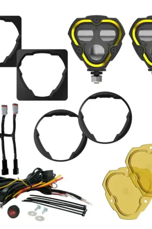 Editor’s Pick KC HiLiTES FLEX ERA 3 Dual Mode SAE Fog Lights - 2-Light Master Kit for Toyota Aftermarket Bumper