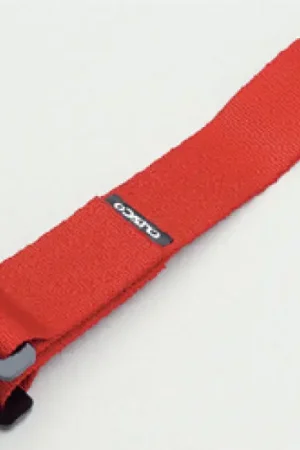 Cusco Universal 7715lbs Tow Strap - Red (420mm L x 50mm W) Viral