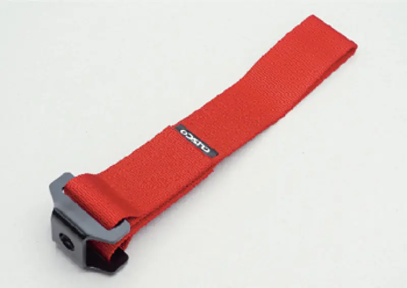 Cusco Universal 7715lbs Tow Strap - Red (420mm L x 50mm W) Viral