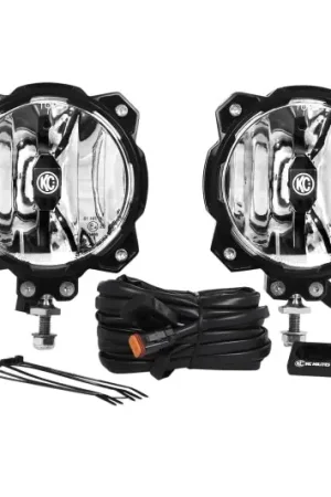 Buy Online KC HiLiTES 6in. Pro6 Gravity LED Light 20w Single Mount SAE/ECE Driving Beam (Pair Pack System)