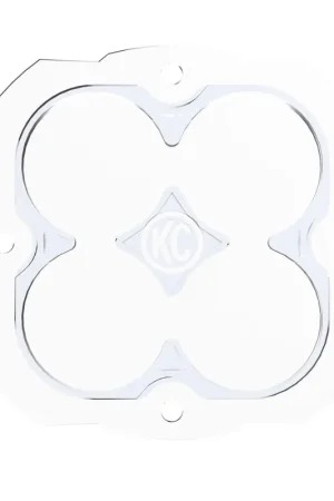KC HiLiTES FLEX ERA 4 Spot Beam Lens Replacement (ea) - Clear Mega Sale