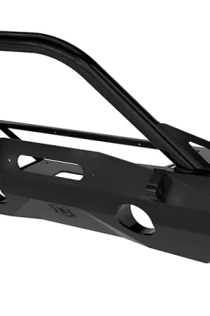 ICON 07-18 Jeep Wrangler JK Pro Series Front Bumper Rec Winch Mount w/Bar/Tabs Authentic