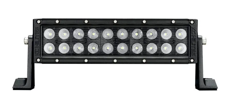 KC HiLiTES C-Series 10in. C10 LED Combo Beam Light Bar w/Harness 60w - Single Secure Checkout