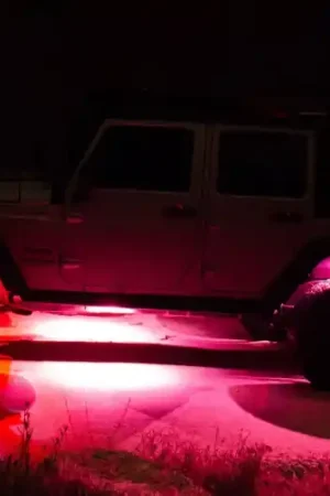 KC HiLiTES C-Series RGB LED Rock Light Kit (Incl. Wiring) - Set of 6 Hassle-Free Returns