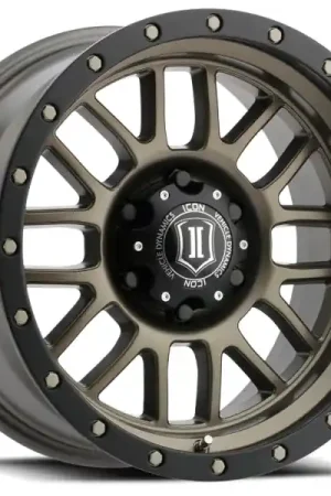 ICON Alpha 17x8.5 5x5 0mm Offset 4.75in BS 71.5mm Bore Bronze Wheel Editor’s Pick