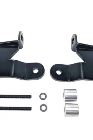 Hassle-Free Returns KC HiLiTES 18-19 Jeep Wrangler JL A-Pillar Light Mount Bracket Set (Pair) - Black