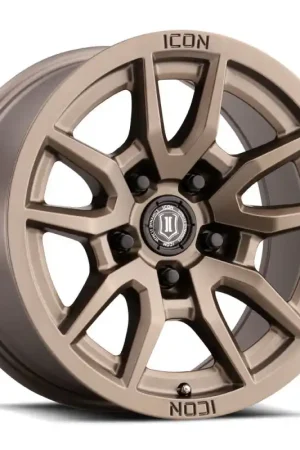 Trusted Brand ICON Vector 5 17x8.5 5x150 25mm Offset 5.75in BS 110.1mm Bore Bronze Wheel
