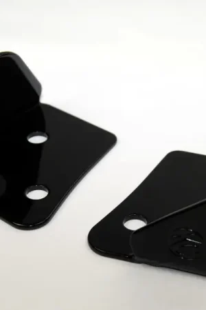 Flash Sale KC HiLiTES 07-18 Jeep JK A-Pillar Windshield Light Mount Bracket Set (Pair) - Black