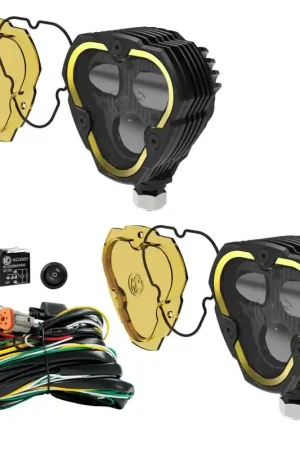 Sale KC HiLiTES FLEX ERA 3 Dual Mode SAE Fog Lights - 2-Light Master Kit