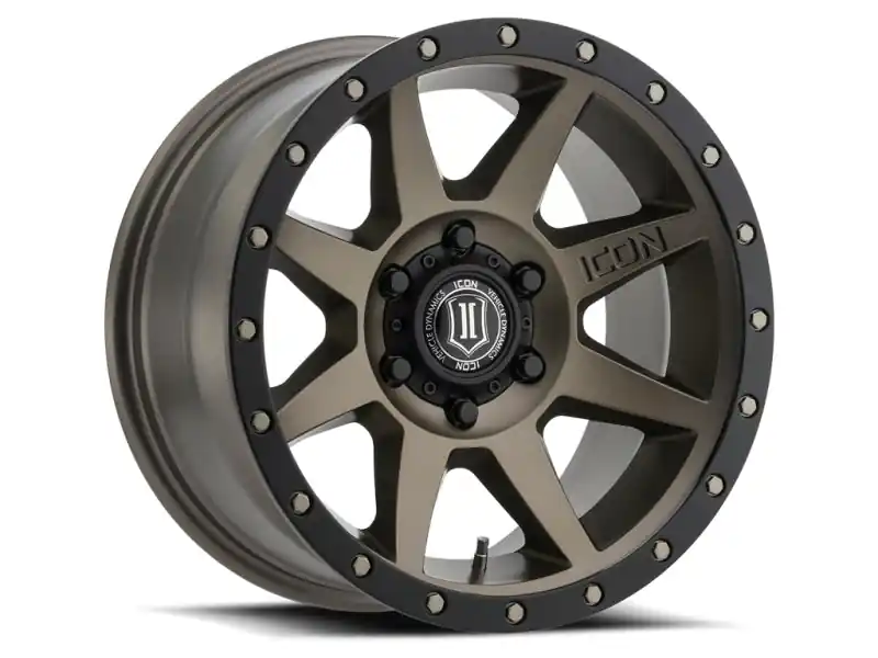 ICON Rebound 17x8.5 5x150 25mm Offset 5.75in BS 110.1mm Bore Bronze Wheel In Demand