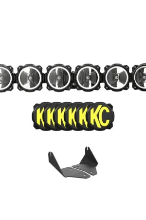 KC HiLiTES 2020+ Polaris RZR Turbo R/Pro XP 39in. Pro6 Gravity LED 6-Light 120w Combo Beam High Quality