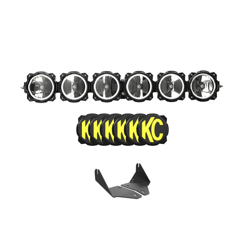KC HiLiTES 2020+ Polaris RZR Turbo R/Pro XP 39in. Pro6 Gravity LED 6-Light 120w Combo Beam High Quality