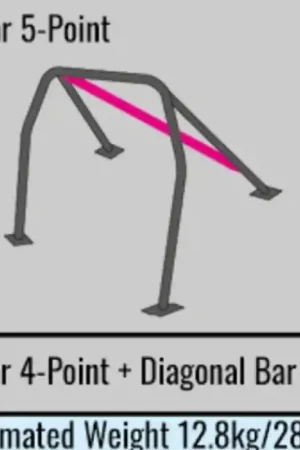 Cusco D1 Chromoly Blue 2-Pssgr 5-PT Roll Cage 08-14 Subaru Impreza STi Handmade