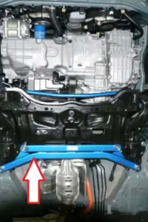 Premium Cusco Lower ARM Bar VER2 Front FIT GE8 CR-Z ZF1 inSIGHT FF OK W/ VER1