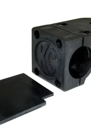 KC HiLiTES Universal Tube Clamp Light Mount Bracket / 1.25in. to 1.5in. Bar (Single) Latest