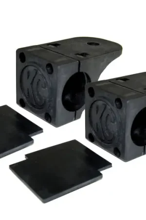 Factory Price KC HiLiTES Universal Tube Clamp Light Mount Bracket Set / 1.25in. to 1.5in. Bar (Pair)