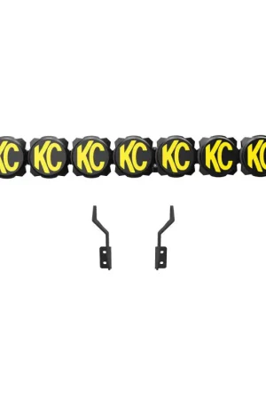 Genuine KC HiLiTES 2017+ Ford Super Duty Gravity LED Pro6 7-Light Bar Kit - Front Bumper