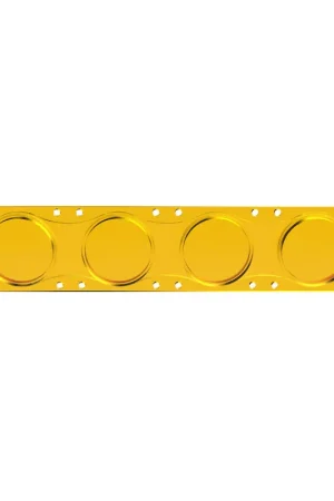 KC HiLiTES FLEX ERA LED Performance Yellow Spot Beam Lens for Light Bars Worldwide Shipping