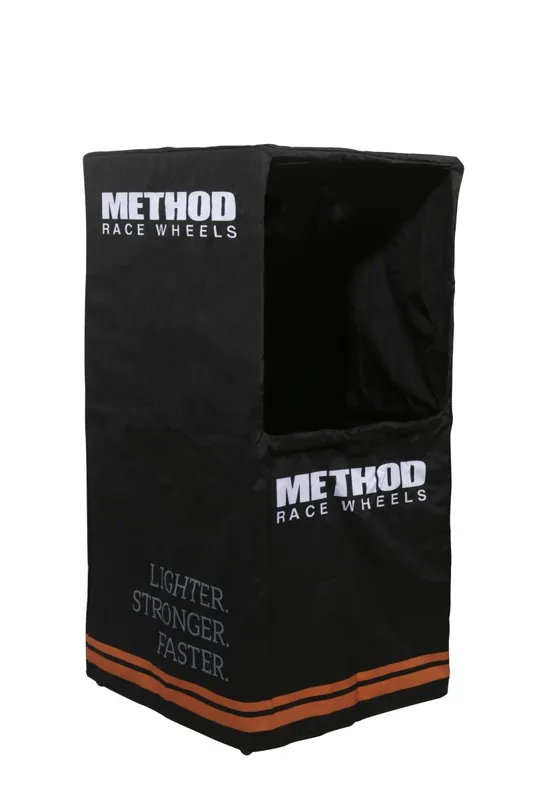 Professional Grade Method 2 Wheel Display Rack w/Cover (Wheels Not Included)