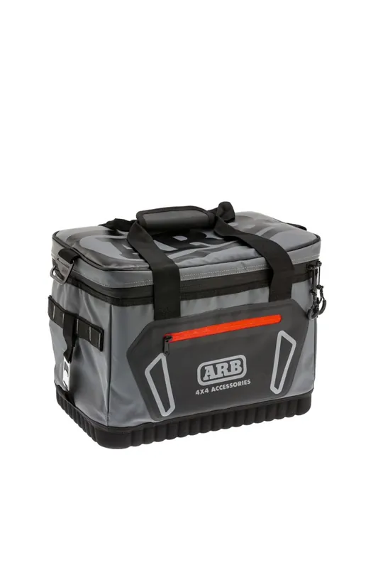 ARB Cooler Bag Charcoal w/ Red Highlights 15in L x 11in W x 9in H Holds 22 Cans Free Shipping